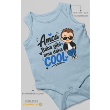 Morivo Kids Amca, Baba Gibi Ama Daha Cool Sıfır Kollu Bebek Zıbını