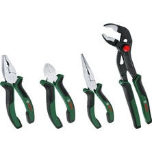 Bosch Home And Garden Pense Seti 4 Parça (Kargaburun, Yan Keski, Pense, Boru Anahtarı)