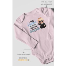 Morivo Kids Dayıya ve Halaya Özel Uzun Kollu Bebek Body %100 Pamuk