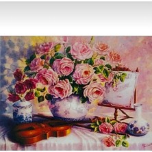 Atlas Hobi 50X40CM Hı Stone 5d Elmas Boncuk Taş Işleme Mozaik Goblen Kit