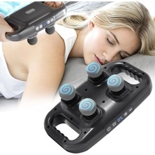Mudanis 4 Başlıklı Masaj Sı - Ergonomik Derin Doku Sırt ve Boyun Masaj Aleti Ağrı ve Sızı Giderici