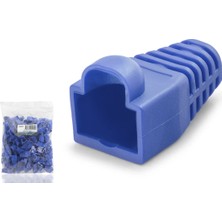 Uravas Store RJ45 Konnektör Papuç 100’LÜ Paket - Mavi ND2431