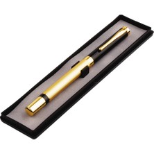 Uravas Store Kutulu Metal Roller Gold Siyah Kalem
