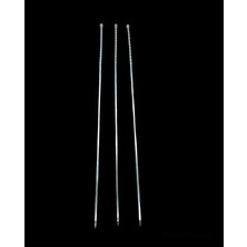 Tbl Dekor Burgulu Kuşbaşı Şişi - Metal - Kalın Kare - 50 cm