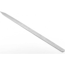 MiraLive Profesyonel Adana Kebap Şişi - 60 cm - Yassı Metal - Mangal Ekipmanı