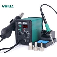 Yihua 878D Üfleme Lehimleme Havya Istasyonu