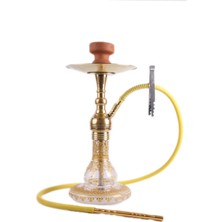 yt shisha yt small  desenli ufak manolya şişeli nargile takımı