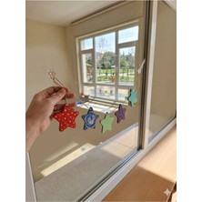 Mu Art Ahşap 5 Adet Ahşap Boyanabilir 23 Nisan Sınıf Süsleme Okul Etkinlik 5 cm Edatında