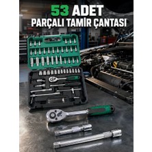 Techugo Çok Uçlu ve Farklı Ölçülü 53 Parça Alet Seti