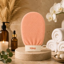 Xdeep 1 Adet Kore Peeling Eldiveni, Ölü Deri Temizleyici Vücut Peeling Eldiveni Unisex Pudra
