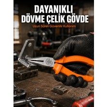 Techugo Uzun Çene Tasarımlı Dövme Çelik Kargaburun Hassas Kavrama Performansı