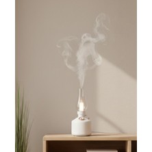 USB Şarjlı Gaz Lambası Modeli Nano Mist Aromaterapi Nemlendirici 280 ml - SPTROT7119-2571