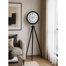 Nikaa Shop Black Elegance Tripod Ayaklı Saat
