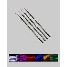 Techugo Dekoratif Ortam Aydınlatması Rgb LED 10’lu Çubuk Seti