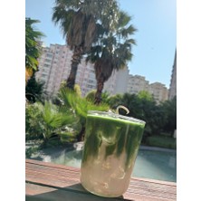 Glow-Candle by You Buzlu Matcha Latte Dekoratif Mum