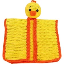 Havuç Kafa Ördek Uyku Arkadaşı Amigurumi Organik Oyuncak