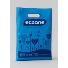 Doganmed 17X28 Küçük Boy El Geçme Eczane Poşeti (5 Paket 2500 Adet )
