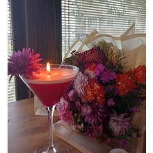 Glow-Candle by You Özel Tasarım Martini Kadeh Mum
