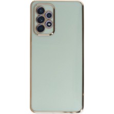 Etorva Store Samsung Galaxy A52 Kılıf Volet Silikon - Açık Yeşil