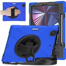 Etorva Store Apple Ipad Pro 12.9 (2020) Kılıf Amazing Tablet Kapak - Mavi