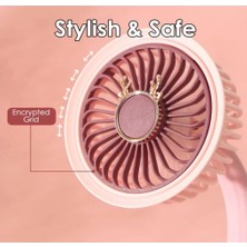 Etorva Store Taşınabilir Mini Klips Bebek Arabası Fanı, Fan Elektrikli Soğutma Hava Sirkülatöründe 360 De