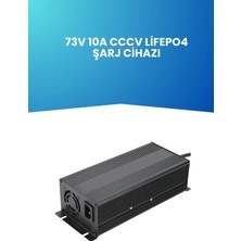 Electroll 60V Lifepo Batarya Için 73V 10A Uzun Ömürlü Akıllı Şarj Aleti