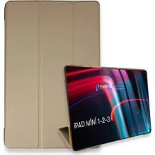 Etorva Store Apple Ipad Mini 3 Kılıf Tablet Smart Kılıf - Gold