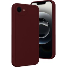 Etorva Store Apple Iphone 16E Kılıf Viera Silikon - Bordo
