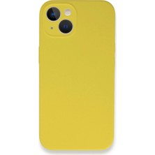 Etorva Store Apple Iphone 13 Mini Kılıf Lansman Legant Silikon - Sarı