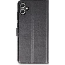 Etorva Store Samsung Galaxy A05 Kılıf Trend S Plus Kapaklı Kılıf - Siyah