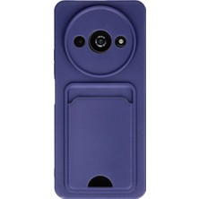 Etorva Store Xiaomi Redmi A3 4g Kılıf Kelvin Kartvizitli Silikon - Lacivert