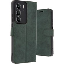 Etorva Store Realme C75 4g Trend S Plus Kapaklı Kılıf - Koyu Yeşil