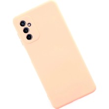 Etorva Store Samsung Galaxy M52 5g Kılıf Nano Içi Kadife Silikon - Pudra