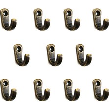Etorva Store Tekli Anahtar, Bijuteri, Vitrin, Dekor Askısı - Antik, 10X18X22 mm