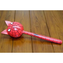 Etorva Store Ahşap Kedili Spiderman Marakas Tekli Polos:24