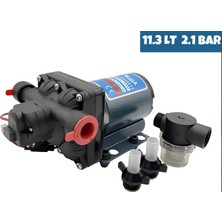 Suga Karavan & Tekne Hidrofor Pompası 12V 11.3 Litre 31 PSI/2.1 Bar