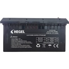 Hegel Lifepo4 Lityum Akü 12.8V 300AH