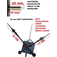 Nomikase Sessiz Çalışı, Büyük Boy Akrep ve Saniye Ile
