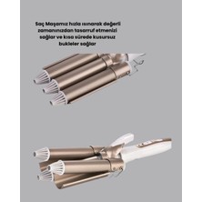 ALFA AKSESUAR 03 Ayarlanabilir Isılı Bukle Saç Maşası
