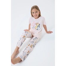 ALFA AKSESUAR 03 Rolypoly 3774-2 Kız Çocuk Pijama Takım