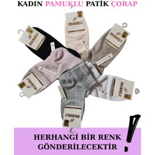 ALFA AKSESUAR 03 Mısırlı 70205 Kadın Pamuklu Patik Çorap