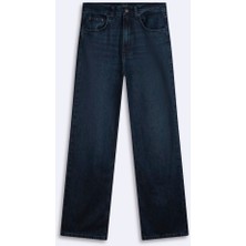 LTB Vanetta Zıp Fermuarlı Straight Dark Indigo Jean Pantolon