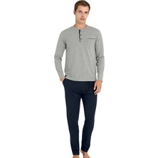 ALFA AKSESUAR 03 9250 Kly Midi Yaka Pijama