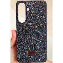 3D Sepetim Samsung Galaxy S26 Plus Yıldız Tozu Premium Lacivert Silikon Kılıf