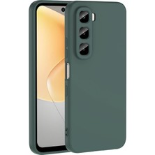 Microsonic Infinix Hot 60I 4g Kılıf Groovy Soft Koyu Yeşil