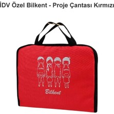 Idv Özel Bilkent - Proje Çantası Kırmızı