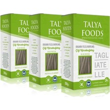 Talya Foods Filizlendirilmiş Çiğ Karabuğday Tagliatelle 3X200G