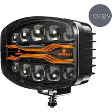 TC24-40 10″ Sis Lambası Anımasyonlu Sarı/beyaz Unıversal