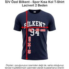 Idv Özel Bilkent - Spor Kısa Kol T-Shirt Lacivert 2 Beden