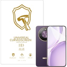 Microcase Honor X70 Pro Max  ile Uyumlu Full Tpu Nano Ön Ekran Koruma Filmi - EKM101